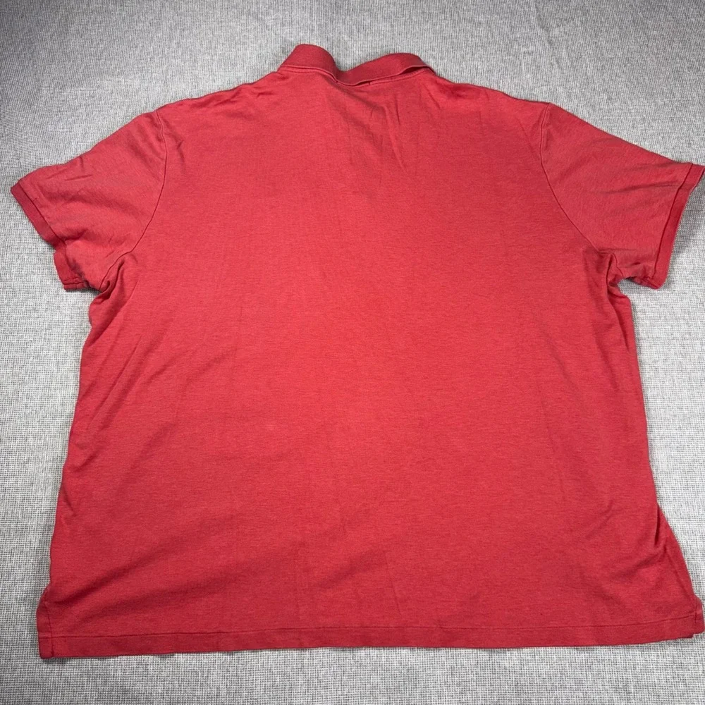 Polo Ralph Lauren Men XXL Salmon Pink Classic Fit Short Sleeve Cotton Polo Shirt